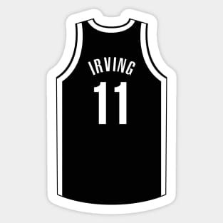 Kyrie Irving Brooklyn Jersey Qiangy Sticker